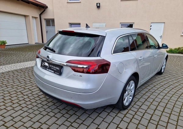 Opel Insignia cena 31999 przebieg: 209724, rok produkcji 2014 z Jedwabne małe 596